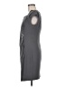 L.K. Bennett Solid Gray Cocktail Dress Size 6 - photo 5