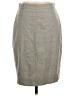 J.Crew 100% Cotton Gray Formal Skirt Size 0 - photo 1