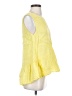 Francesca Bettini Yellow Sleeveless Blouse Size S - photo 4