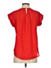 Pink Rose 100% Polyester Red Short Sleeve Top Size S - photo 2