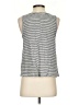 Lands' End 100% Cotton Gray Sleeveless Blouse Size XS - photo 2