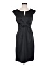 AB Studio Solid Black Cocktail Dress Size 4 - photo 1