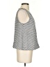 Lands' End 100% Cotton Gray Sleeveless Blouse Size XS - photo 4