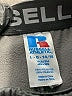 Russell Athletic 100% Polyester Chevron-herringbone Gray Blue Sweatpants Size 14 - 16 - photo 6