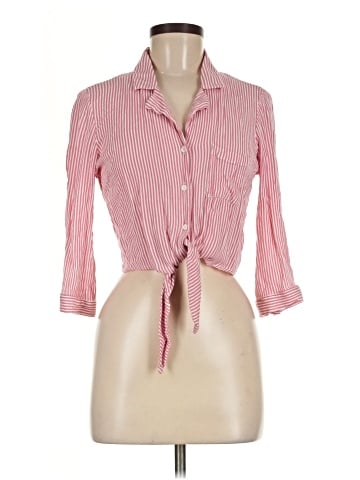 Joe B by Joe Benbasset 3/4 Sleeve Button-Down Shirt (view 1)