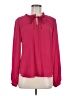 Kenar 100% Polyester Pink Long Sleeve Blouse Size M - photo 1