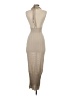 Shein 100% Viscose Tan Cocktail Dress Size 4 - photo 2