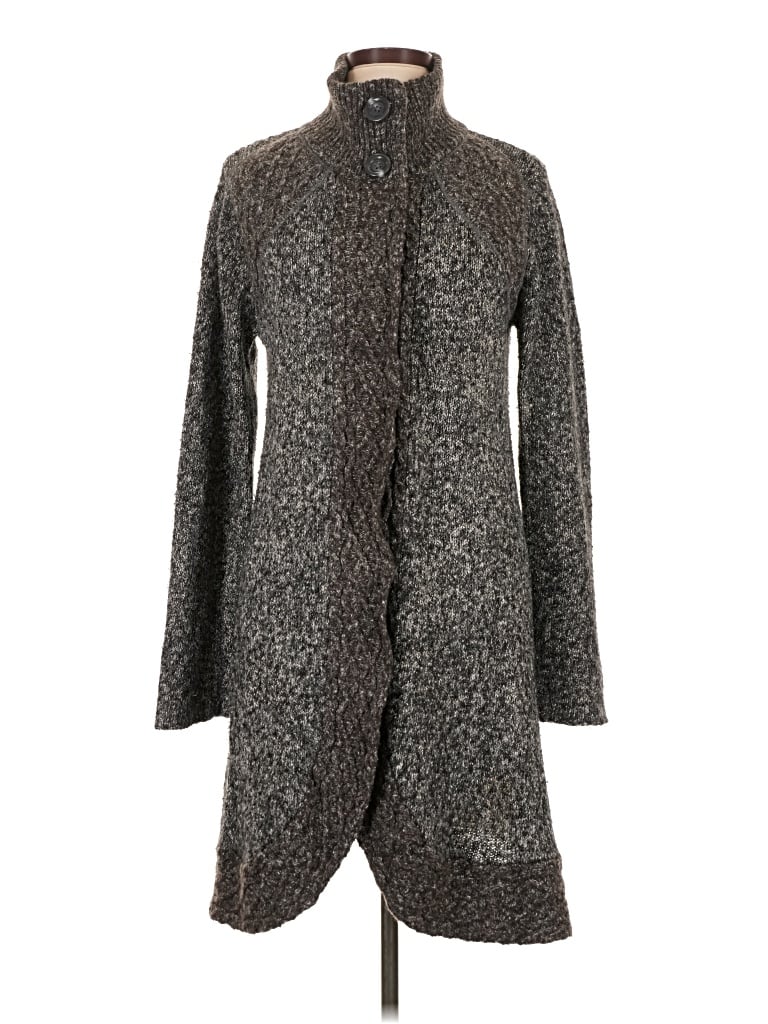 Pre-owned Prana Cardigan Sweater In Gray