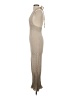 Shein 100% Viscose Tan Cocktail Dress Size 4 - photo 5