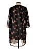 Express 100% Polyester Black Kimono Size XS - photo 2