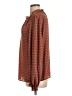 Max Studio Brown Long Sleeve Blouse Size L - photo 5