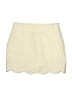 Vineyard Vines 100% Polyester Solid Ivory Casual Skirt Size 2 - photo 1