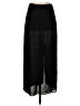 Express Solid Black Casual Skirt Size 3 - 4 - photo 1