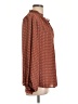 Max Studio Brown Long Sleeve Blouse Size L - photo 4
