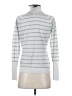 Chaser Silver Turtleneck Sweater Size S - photo 2