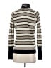 Chaser Stripes Tan Turtleneck Sweater Size S - photo 2