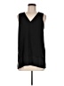 MICHAEL Michael Kors 100% Polyester Black Sleeveless Blouse Size M - photo 1