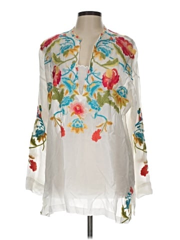 Johnny Was 3/4 Sleeve Blouse (view 1)