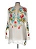 Johnny Was 100% Polyester Ivory 3/4 Sleeve Blouse Size L - photo 1