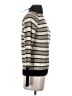 Chaser Stripes Tan Turtleneck Sweater Size S - photo 4