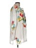 Johnny Was 100% Polyester Ivory 3/4 Sleeve Blouse Size L - photo 4