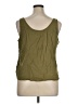 Old Navy 100% Viscose Green Sleeveless Blouse Size XL - photo 2