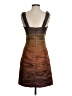 Max and Cleo Tie-dye Brown Cocktail Dress Size 4 - photo 2
