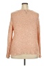 Lane Bryant Metallic Pink Pullover Sweater Size 18 (3) - photo 2