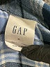Gap Plaid Blue Long Sleeve Button-Down Shirt Size XL - photo 7