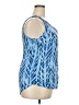 Eddie Bauer 100% Rayon Blue Sleeveless Blouse Size 2X - photo 4