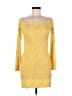 Shein Yellow Cocktail Dress Size 6 - photo 1