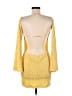 Shein Yellow Cocktail Dress Size 6 - photo 2