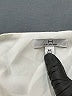 H By Halston 100% Polyester Ivory 3/4 Sleeve Blouse Size S - photo 7