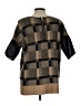 Club Monaco Houndstooth Brown Pullover Sweater Size L - photo 2