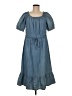 Style&Co 100% Cotton Blue Casual Dress Size M - photo 1