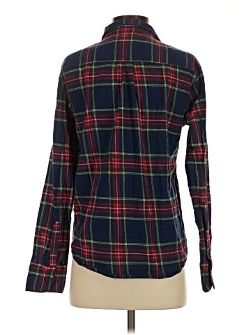 Petite Plume Long Sleeve Button-Down Shirt (view 2)