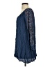 Entro Blue 3/4 Sleeve Blouse Size S - photo 5
