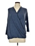 Dorothy Perkins Blue 3/4 Sleeve Top Size 12 - photo 1
