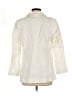 Magaschoni 100% Linen Ivory Blazer Size M - photo 2