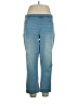 Tribal Jeans Solid Blue Jeans Size 14 - photo 1