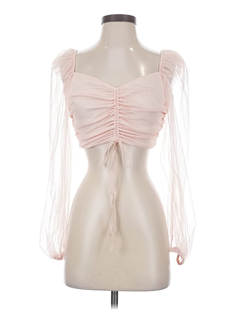 Pre-owned Privy Sleeveless Blouse In Pink