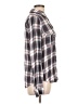 Paige 100% Viscose Plaid Gray Long Sleeve Button-Down Shirt Size L - photo 4