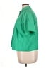 Cos Green Short Sleeve Button-Down Shirt Size 14 - photo 5