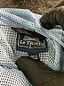 Le Tigre 100% Polyester Solid Black Windbreaker Size L - photo 6