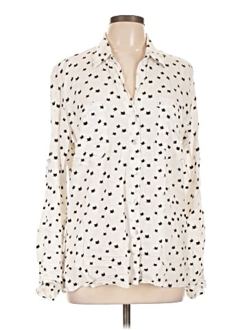 Just Living Long Sleeve Blouse (view 1)