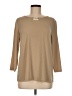 Susan Graver Tan 3/4 Sleeve Top Size M - photo 1