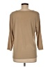 Susan Graver Tan 3/4 Sleeve Top Size M - photo 2