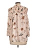 Luxology 100% Polyester Tan 3/4 Sleeve Blouse Size L - photo 2