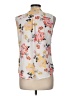 Simply Styled 100% Polyester White Sleeveless Blouse Size M - photo 2