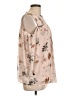 Luxology 100% Polyester Tan 3/4 Sleeve Blouse Size L - photo 4